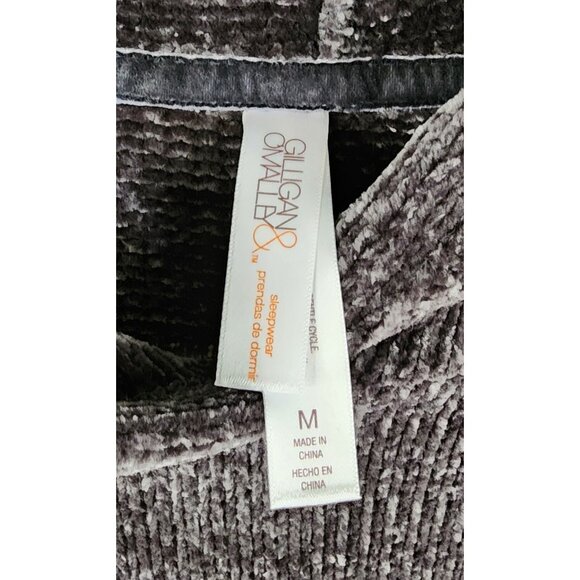 Gilligan & Omalley Hoodie Womens Medium Gray Cozy Sleep Long Sleeve Sweatshirt - Picture 3 of 10